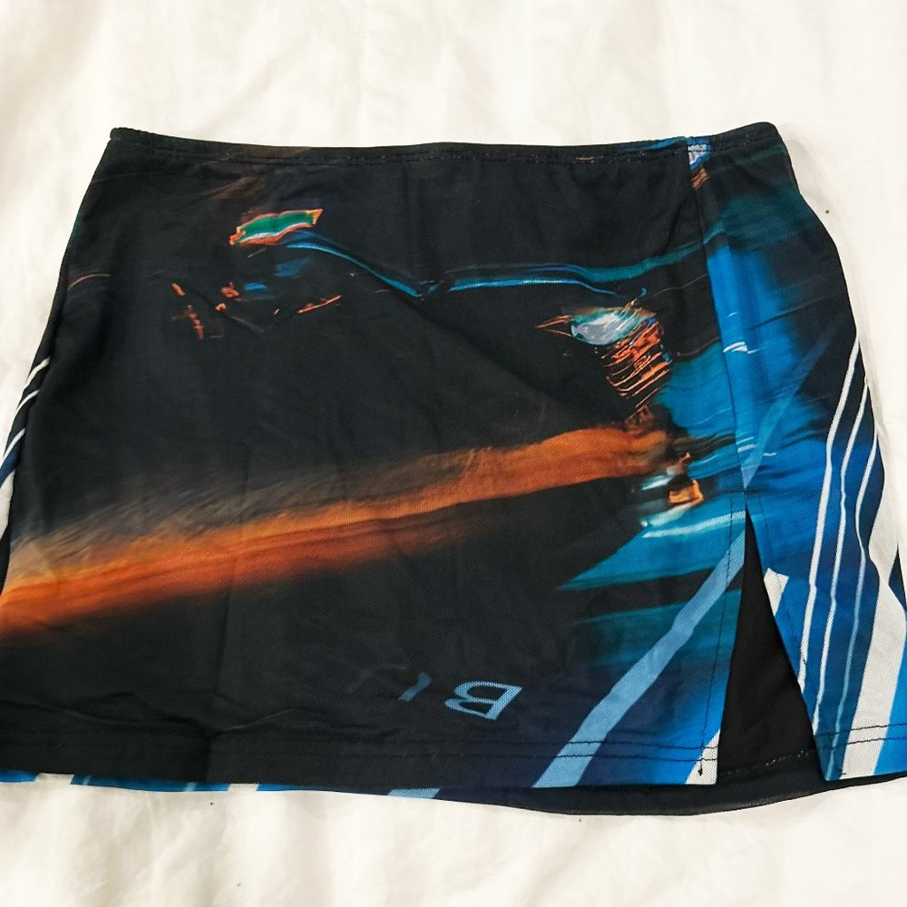 Princess Polly Mesh Low Waisted Skirt